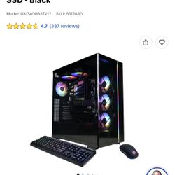 CYBERPOWER PRE BUILT JUST LIKIKE NEW 4 MONTHS OF BARELY USE 