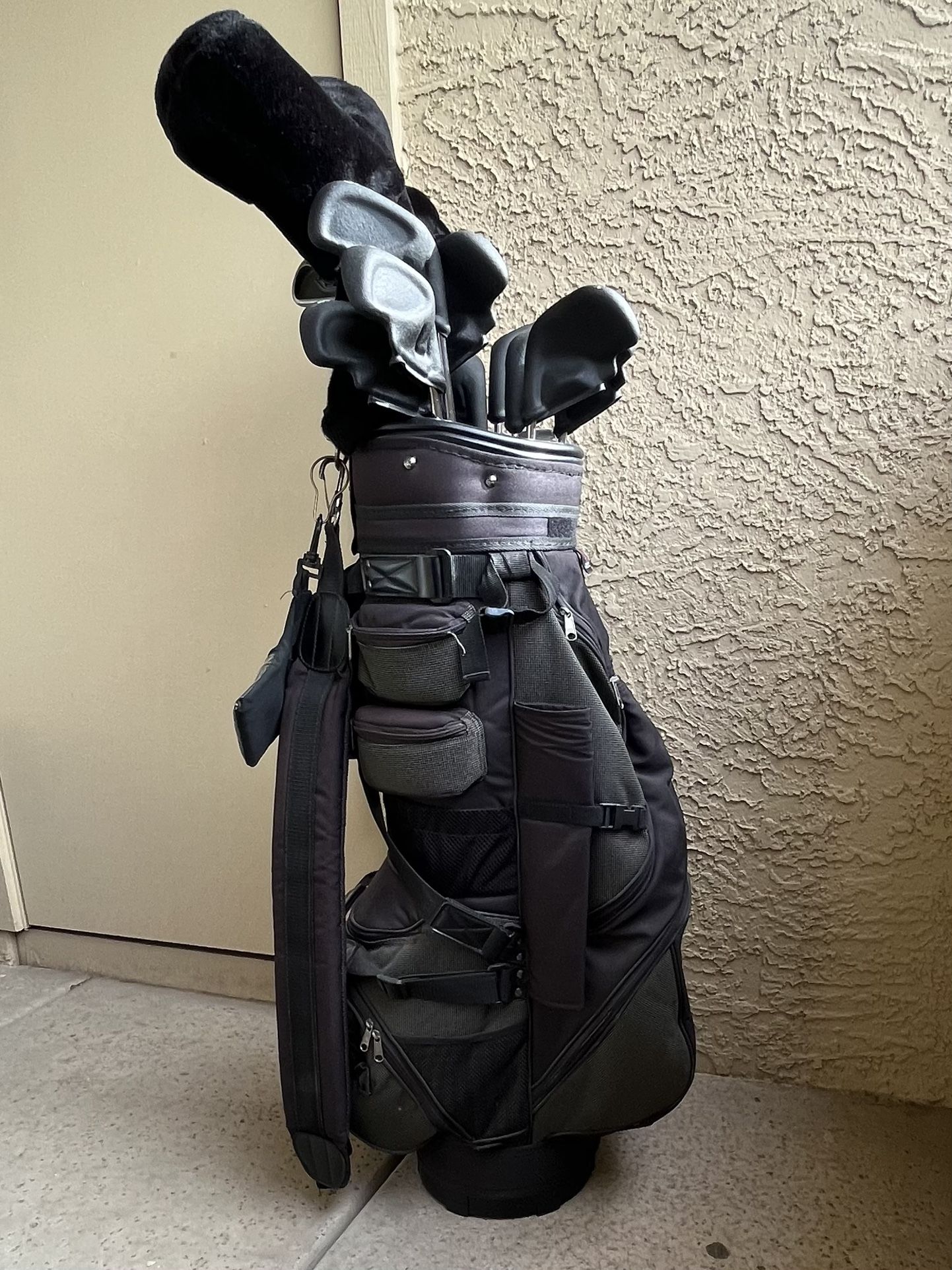 Golf Club Set, Ping Putter, Cart and Bag