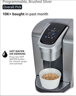 Keurig Elite K-90 Coffee Maker, with Strength and Temperature Control 75oz reservoir programmable.