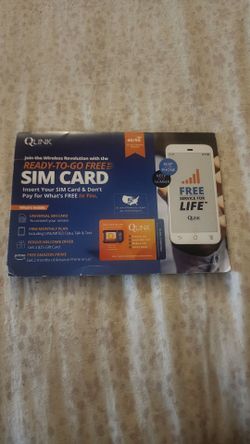 Q Link Wireless 4G/5G SIM Card Kit