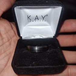 Tungsten Wedding Band 12.5