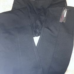 NWT Women’s INC. Black Curvy Fit Boot Leg Pants Size 10