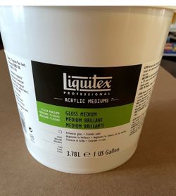 Brand New Liquitex Professional Gloss Medium - 1 Gallon (3.78L)