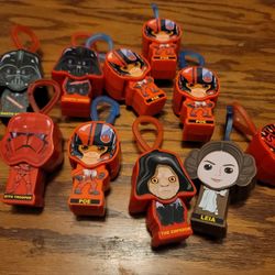 2019 Star Wars Rise  Darth Emperor , Leia, poe , McDonalds Happy Meal Toy 10 lot