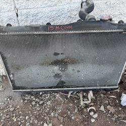 2015 Honda Civic Radiator And Fans 