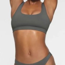 Skims Swim Tank Bikini Top 