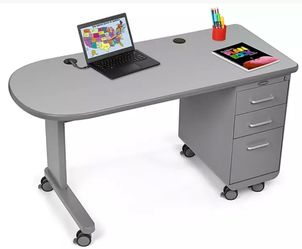 Lakeshore Flex Space Mobile Teacher Desk
