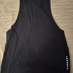 Youngla Navy Blue gym Tank