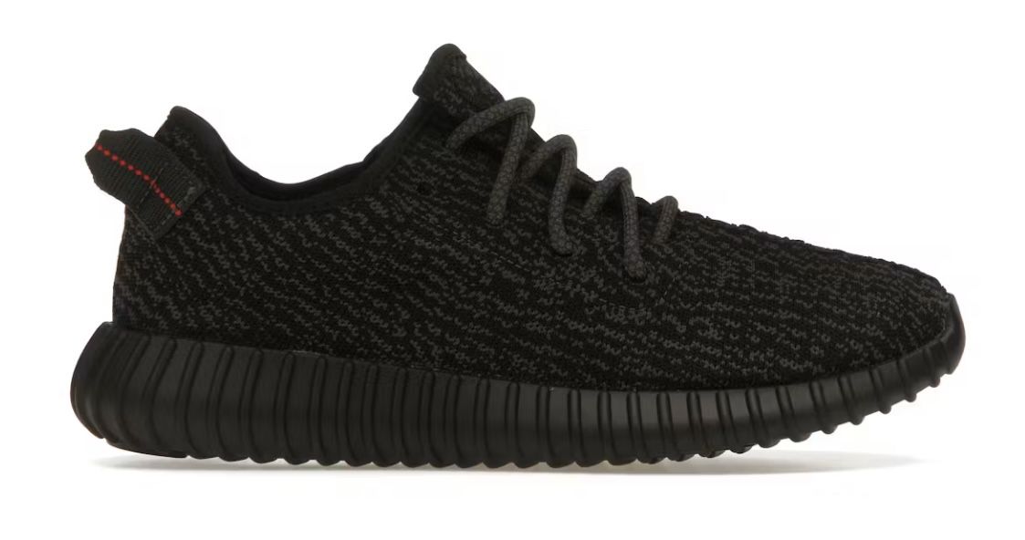 Adidas Yeezy 350 Pirate Black Size 4.5, 7.5 Brand New
