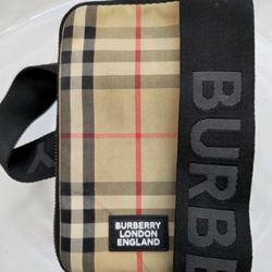 Burberry Beige Vintage Check Canvas Phone Case