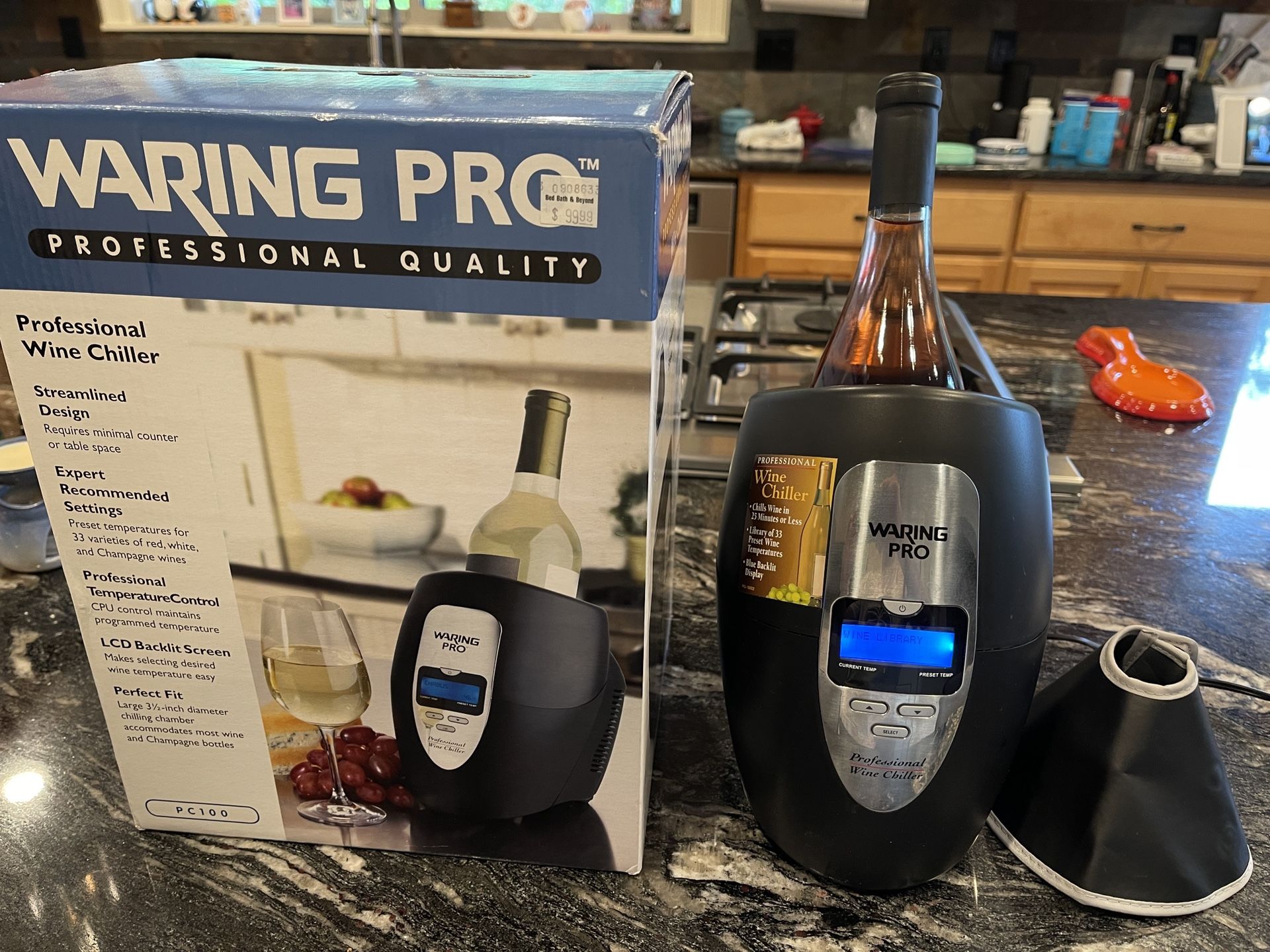 Waring Pro Professional Wine Chiller Electric Cooler