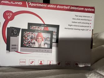 Woliliwo Video Doorbell With camera And Monitor