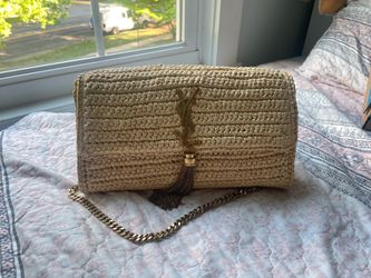 YSL Kate 99 Raffia