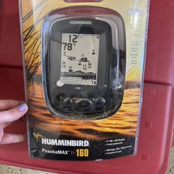 Humminbird PiranhaMAX 160 Fish Finder - Never Used 