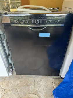 Bosch black dishwasher