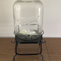 MASON GLASS PITCHER
