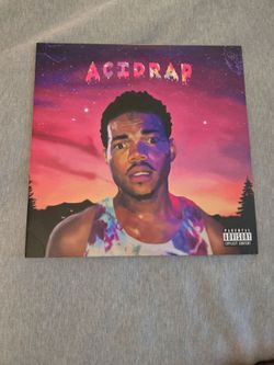 Chance The Rapper Acid Rap 12" 2LP Blue/Purple/Red Colored Vinyl 2019