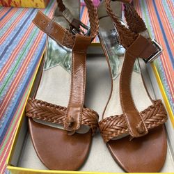 Michael Kors T Strap Heel Sandals