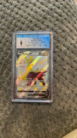 Boltund V Black star Promos Shining Fates CGC 9