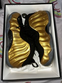Air Foamposite One Metallic Gold Size 9
