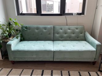 Green-Blue Couch/futon
