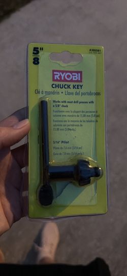Ryobi 5/8" Chuck Key