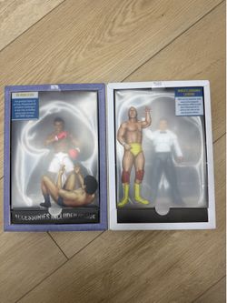 Complete WWE Mattel creation Muhammad Ali set