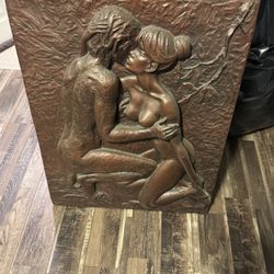 Adam And Eve Frame Art