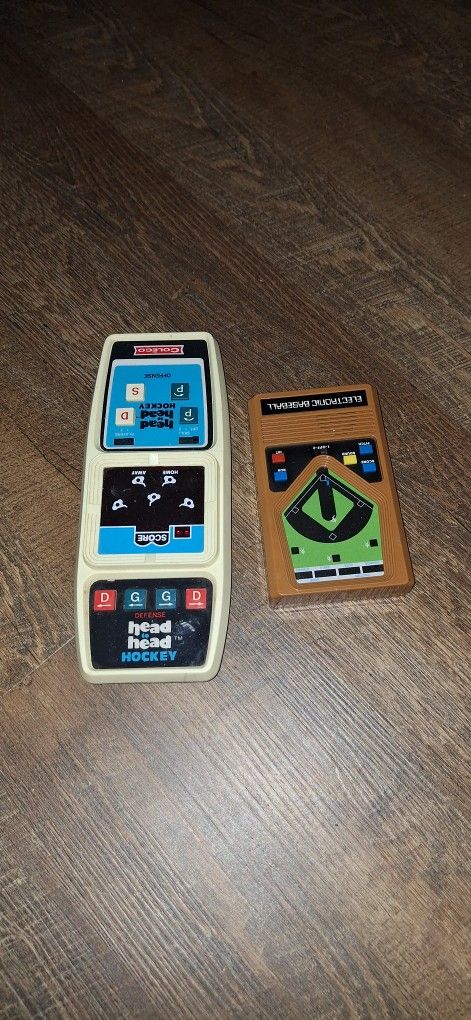 2 Vintage Hand Held Games
