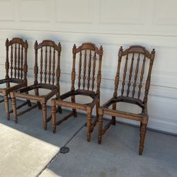 Set Of Chairs Antique 