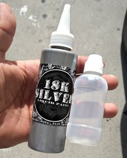 18K SILVER PAINT & EMPTY MARKER