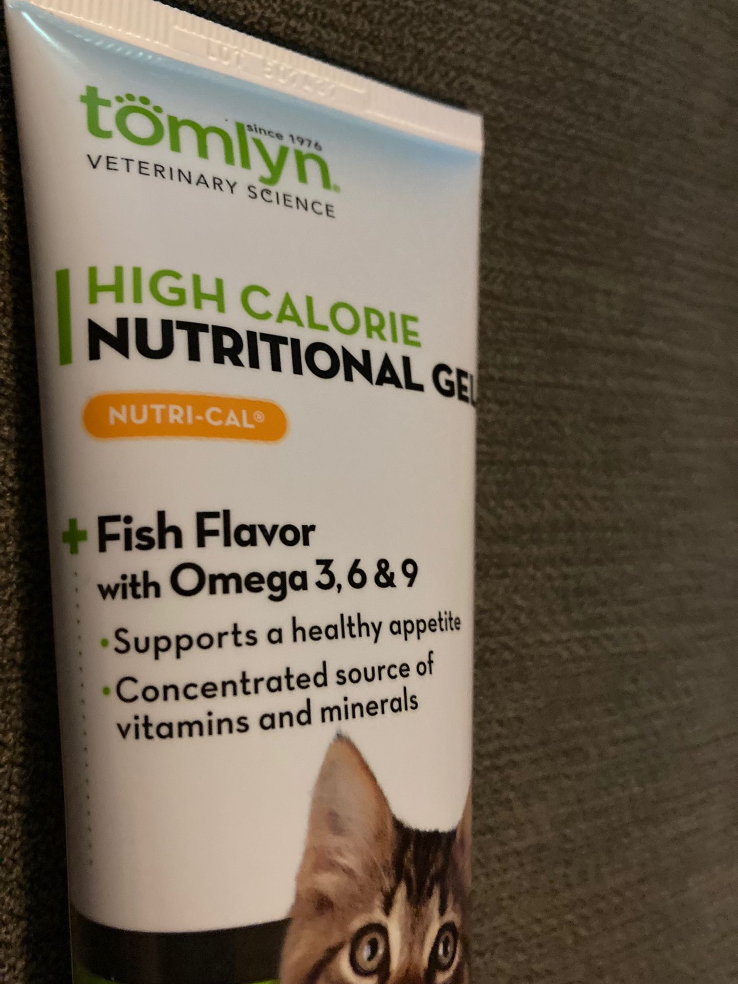 Cat Nutritional Gel - Tomlyn 