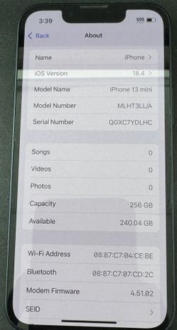 iPhone 13 Mini Unlocked