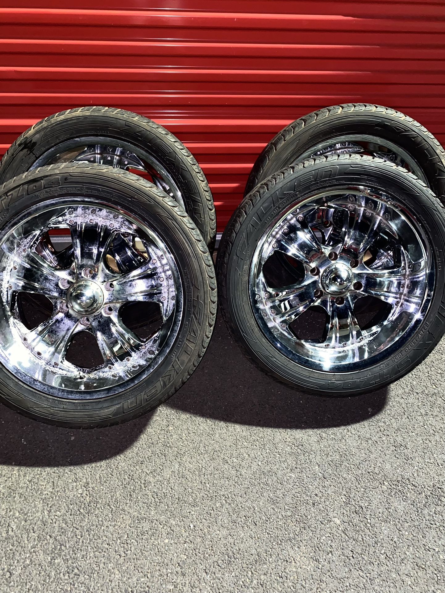 Rims Kruz Wheels Set of (4) 20” Alloy Rims 6 x 5.5