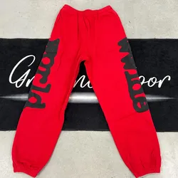 Sp5der pants red