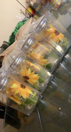 Sunflower Salt Shakers