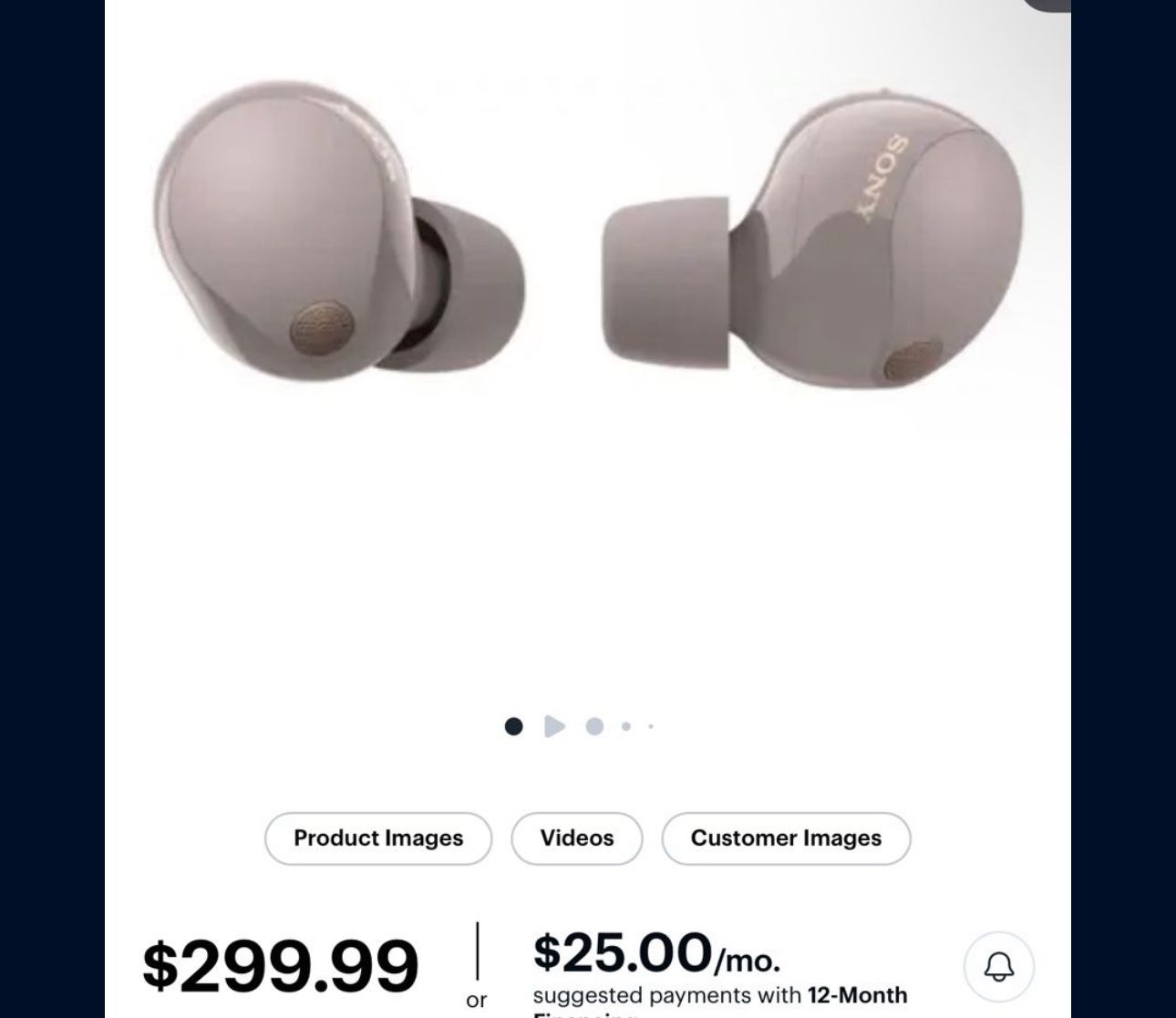 Sony Earbuds