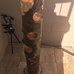 Handmade Log Wine Holder/toilet Paper Rack/ ?