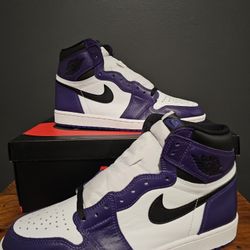 AIR JORDAN RETRO 1 "COURT PURPLE"