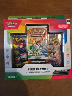 Pokémon First Partner Illustration Collection Series 1