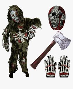 Spooktacular Creations Zombie Costume for Kids, Scary Halloween Boys Zombie Costume, Monsters Costume for Halloween
