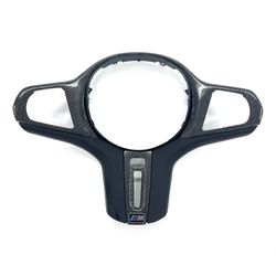 BMW G14 G15 G16 M850i M8 840i CARBON FIBER STEERING WHEEL TRIM