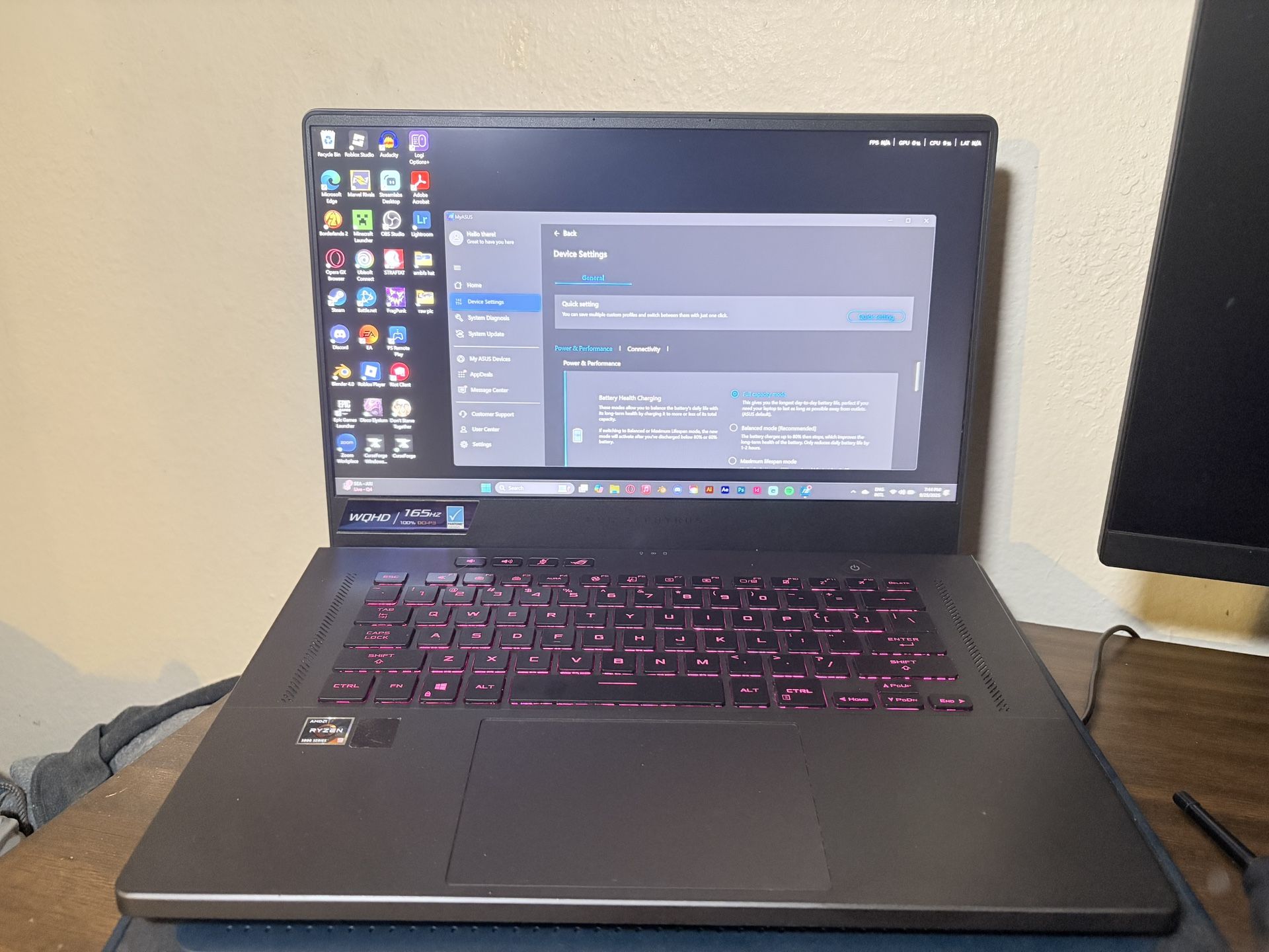 ASUS ROG Zephyrus G15.6 Gaming Laptop Ryzen 9 5900HS, GeForce RTX 3080