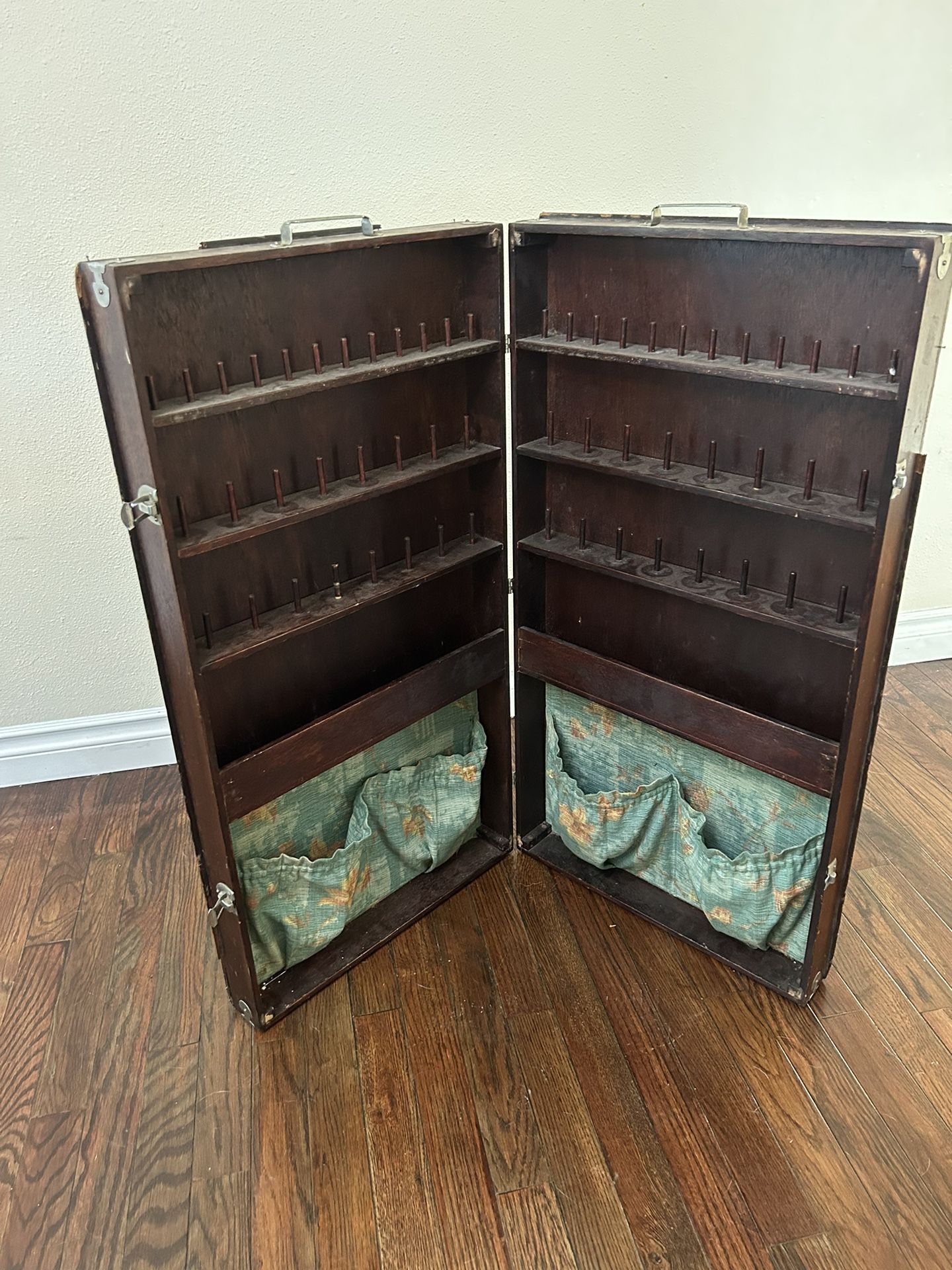 Antique Sewing Storage Box