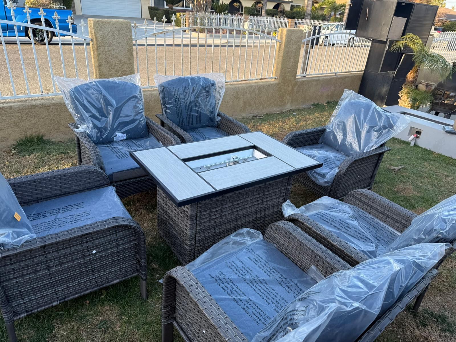 Patio Furniture Set Outdoor New In The Box 