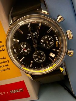 Timex Marlin x Peanuts Chronograph Watch