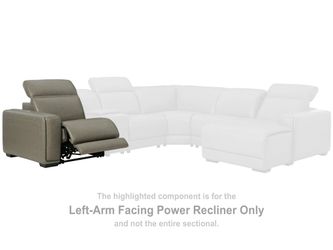 Correze Gray LAF Power Recliner U9420258