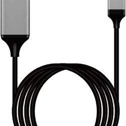 [Apple MFi Certified] Lightning to HDMI Adapter for Phone to TV,Compatible with iPhone,iPad, Sync Screen Connector Directly Connect on HD TV/Monitor/P