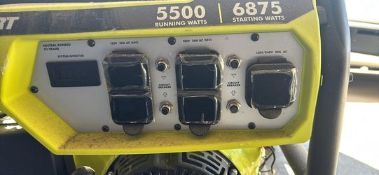 Ryobi generator, easy start, excellent condition