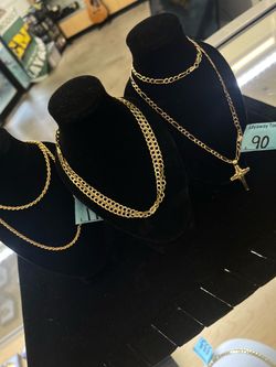 Real gold chains/neckless